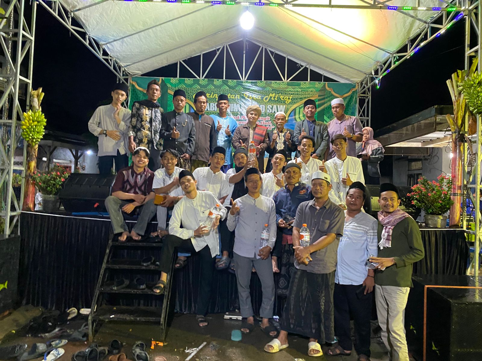 Warga Kp. Taman Barang Gelar Peringatan Isra Mi’raj Nabi Muhammad SAW